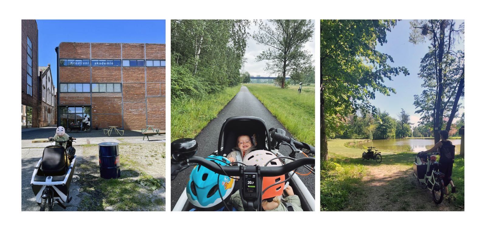 Cargo kolo Urban Arrow Family v akci